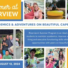 Summer at Riverview offers programs for three different age groups: Middle School, ages 11-15; High School, ages 14-19; and the Transition Program, GROW (Getting Ready for the Outside World) which serves ages 17-21.⁠
⁠
Whether opting for summer only or an introduction to the school year, the Middle and High School Summer Program is designed to maintain academics, build independent living skills, executive function skills, and provide social opportunities with peers. ⁠
⁠
During the summer, the Transition Program (GROW) is designed to teach vocational, independent living, and social skills while reinforcing academics. GROW students must be enrolled for the following school year in order to participate in the Summer Program.⁠
⁠
For more information and to see if your child fits the Riverview student profile visit dress-your-baby.net/admissions or contact the admissions office at admissions@dress-your-baby.net or by calling 508-888-0489 x206
